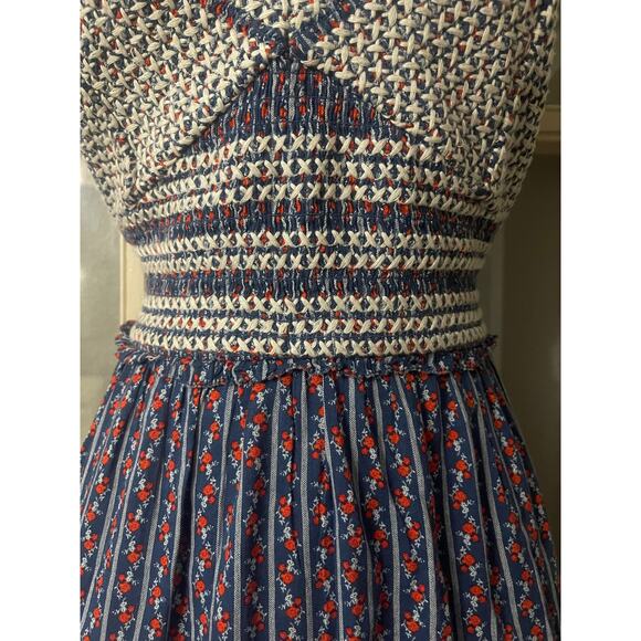 Old Navy‎ Fit & Flare Sleeveless Floral Bodice Midi Dress - Picture 8 of 12
